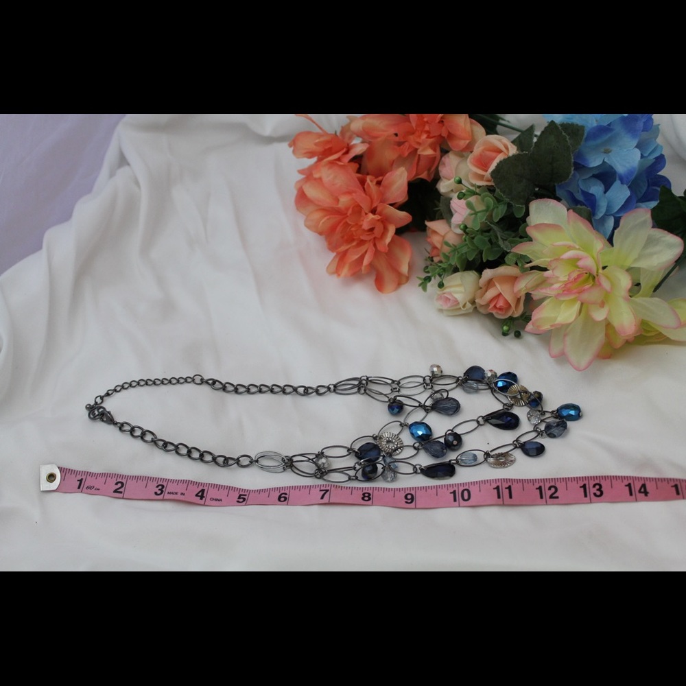 Erica Lyons Multi-strand Teardrop Necklace - Picture 7 of 7
